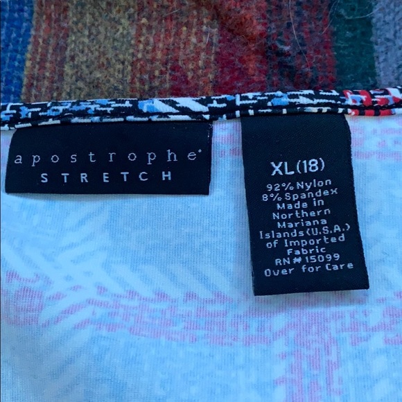 Apostrophe 3/4 Sleeve Dress Shirt - Picture 2 of 2